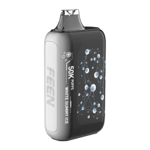 White Gummy Ice FEEN Vape 50K